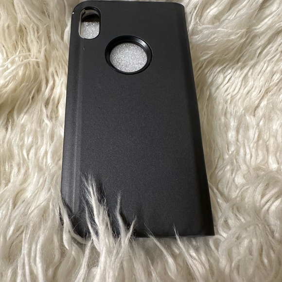 New Black “ Cyclone” Ring Holder iPhone X Holder Case - Picture 2 of 3